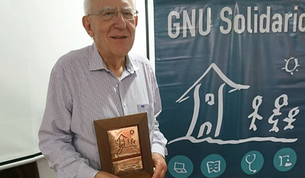 GNU Health - Social Medicine Award for Lifetime Achievement - Dr. Etienne Saliez GNU Health - Social Medicine Award for Lifetime Achievement - Dr. Etienne Saliez