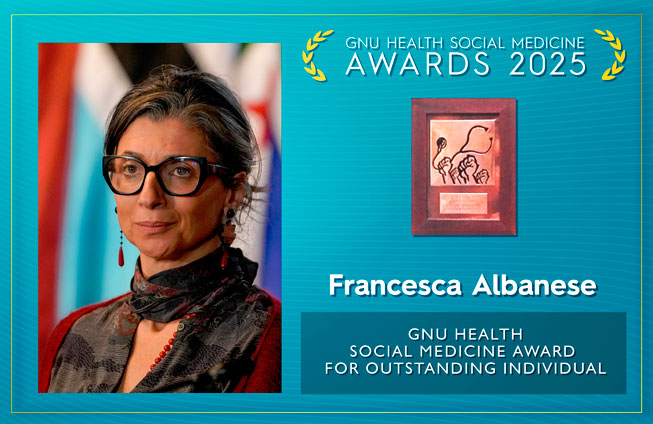 GNU Health Social Medicine Awards